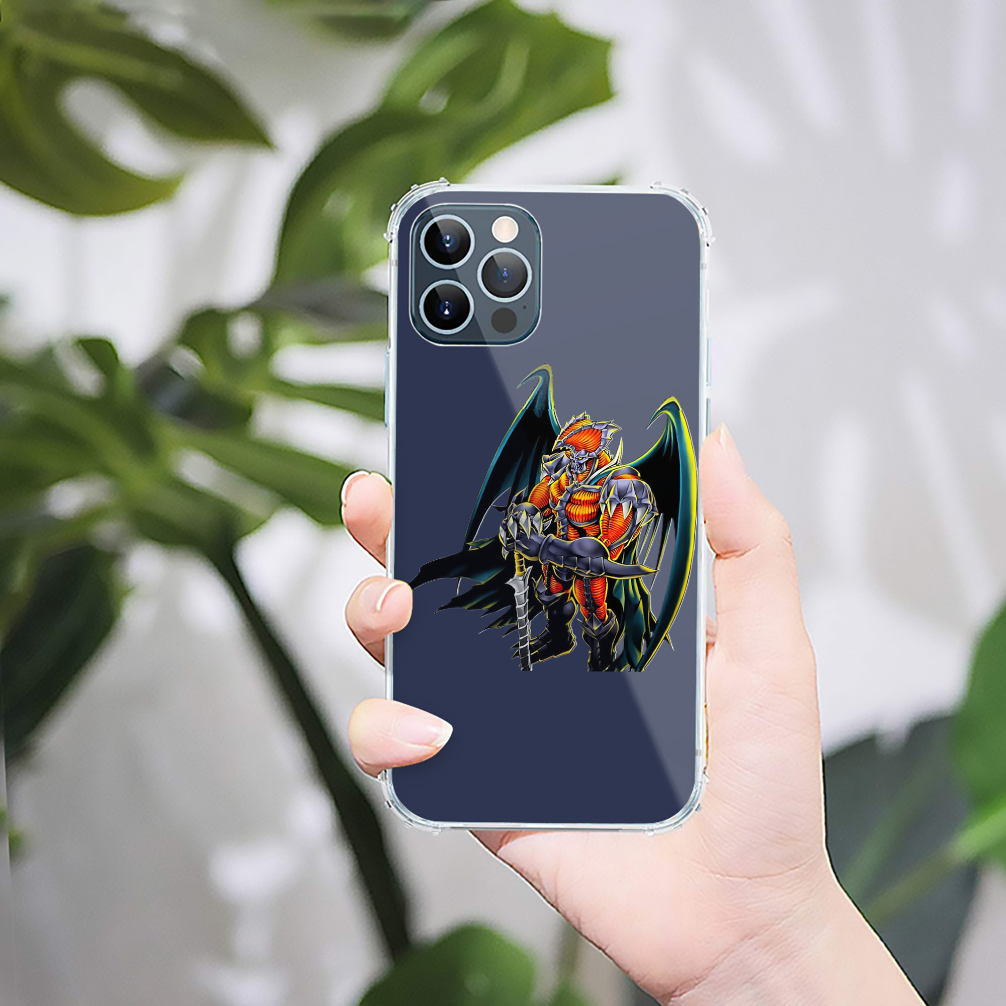 （画像用） 遊☆戯☆王 Yu-Gi-Oh! 【iPhone 12シリーズ対応】透明スマホケース（クリアソフトケース）